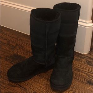 Tall Black Uggs
